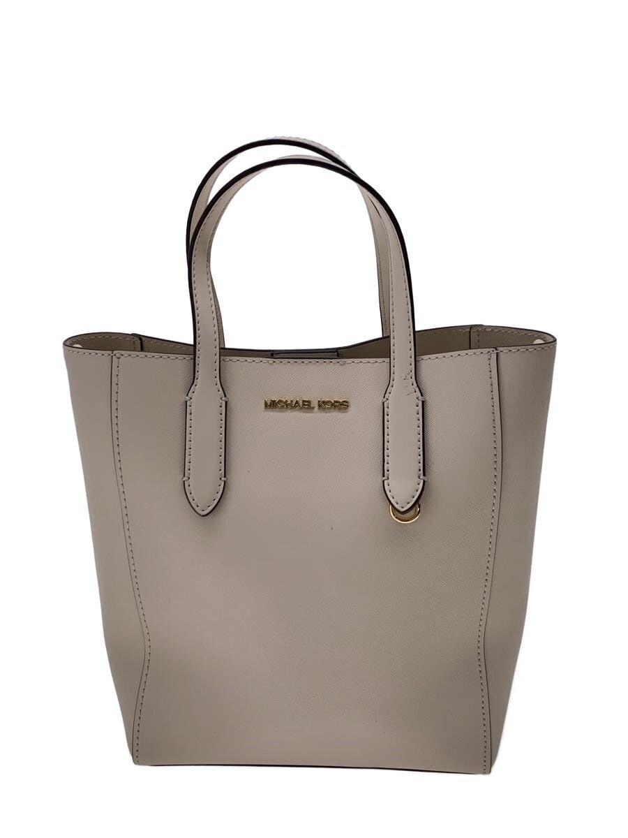 MICHAEL KORS / ショルダーバッグ/レザー/WHT/無地/35F4G2VT5T