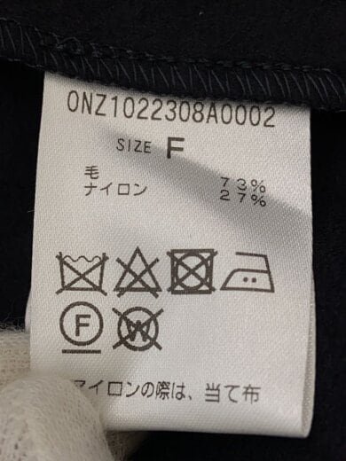 商品画像：ONEME/コート/FREE/ウール/NVY/ONZ022308A0002 4