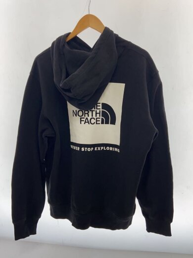 商品画像：BACK SQUARE LOGO HOODIE_バックスクエアロゴフーディ/L/ポリエステル/BLK 2