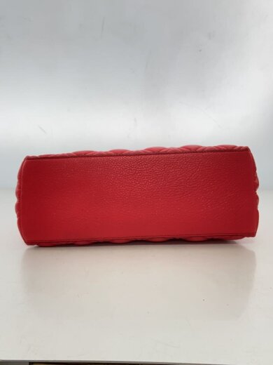 商品画像：ハンドバッグ/レザー/RED/無地 4