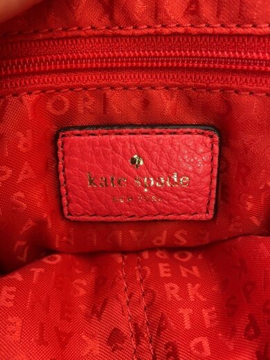 商品画像：ハンドバッグ/レザー/RED/無地 7