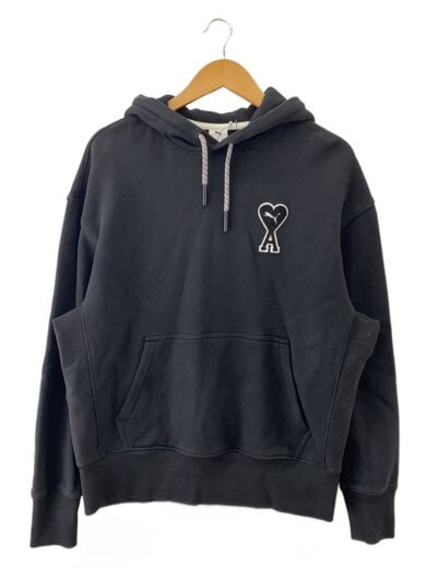 商品画像：パーカー/L/コットン/BLK/無地/536231-01 1