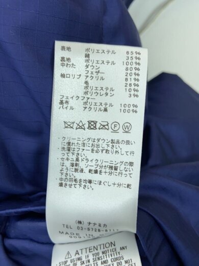 商品画像：SEROW DOWN JACKET/L/ポリエステル/NVY/無地 5