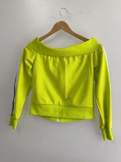 商品画像：ジャージ/S/ポリエステル/YLW/無地 2