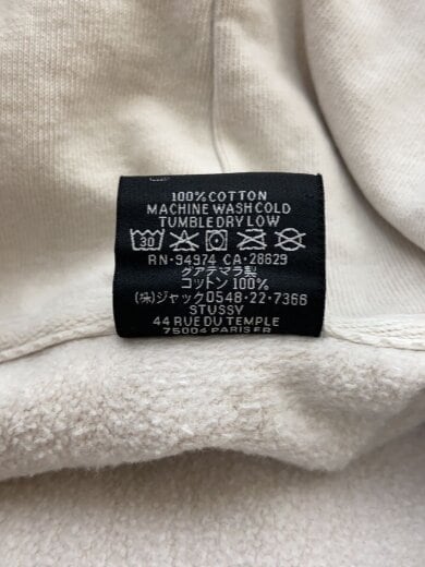 商品画像：パーカー/XL/コットン/WHT/プリント 4