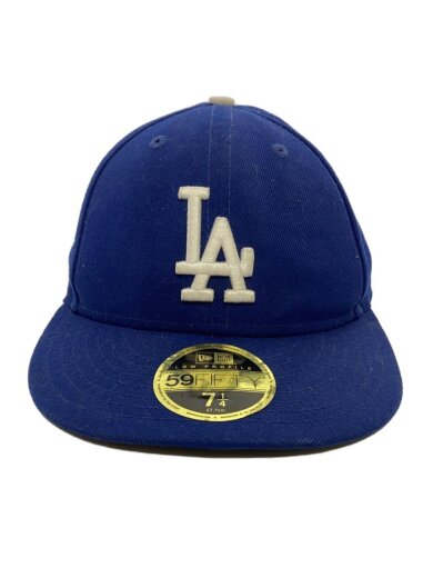 商品画像：キャップ/7 1/4/ポリエステル/BLU/無地/メンズ 1