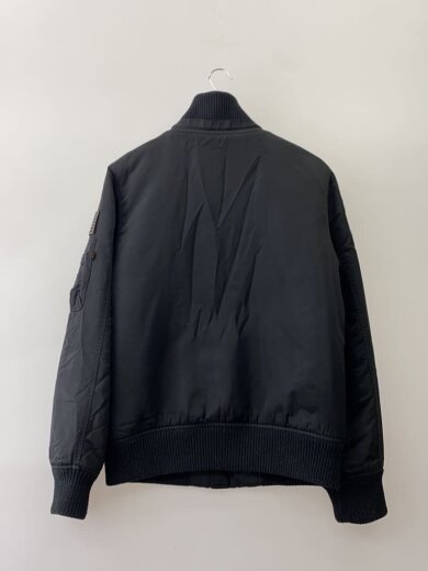 商品画像：ジャケット/XL/ナイロン/BLK/無地/TA1261-0001// 2