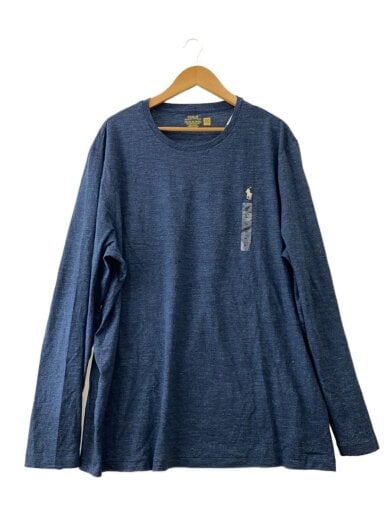 商品画像：長袖Tシャツ/XXL/コットン/IDG/無地// 1