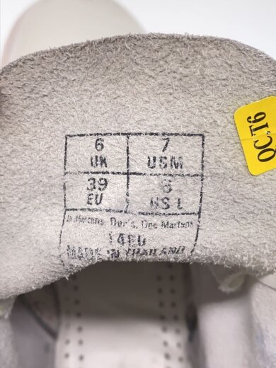 商品画像：レースアップブーツ/UK6/WHT/レザー// 5