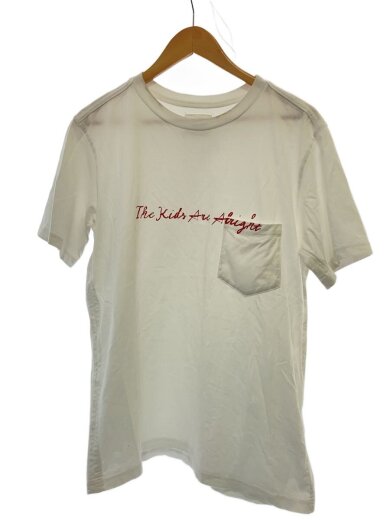 商品画像：Tシャツ/50/コットン/WHT/無地/0039SS24// 1