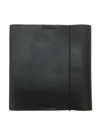 画像：その他ブランドMYNUS/2つ折り財布/レザー/BLK/無地/メンズ1