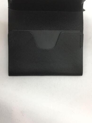 画像：その他ブランドMYNUS/2つ折り財布/レザー/BLK/無地/メンズ6