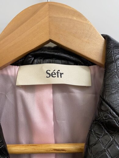 商品画像：レザージャケット・ブルゾン/XS/レザー/BLK 3