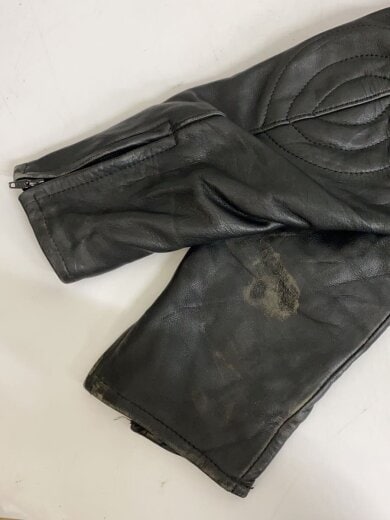 商品画像：90s～/GERMOT　ECHTES　LEDER/ダブルライダースジャケット/--/レザー/BLK 6