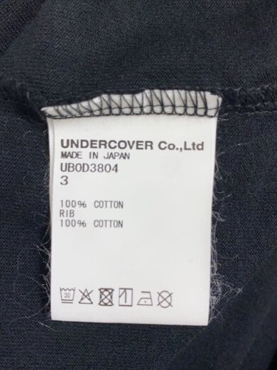 商品画像：Tシャツ/3/ポリエステル/BLK/UB0D3804 4