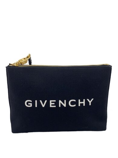 商品画像：セカンドバッグ/キャンバス/BLK 1