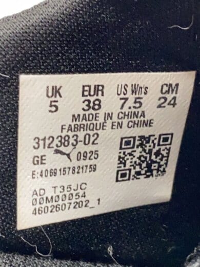 商品画像：ローカットスニーカー/24cm/BLK/312383-02 5