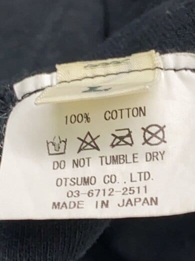 商品画像：Tシャツ/L/コットン/BLK/03-6712-2511// 5