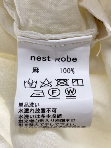 商品画像：長袖ワンピース/--/リネン/WHT/01181-1058// 4