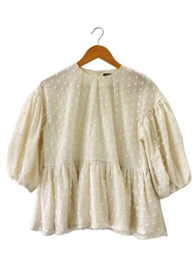 商品画像：長袖ブラウス/FREE/ナイロン/WHT/BL-1228470// 1