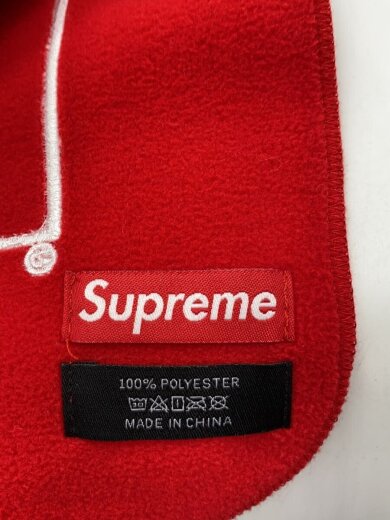 商品画像：マフラー/ポリエステル/RED/メンズ 2