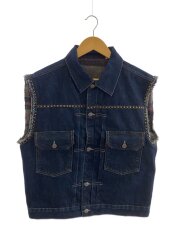 1953年/タイプⅡ/スタッズ/ノースリーブジャケット/M/デニム/IDG/PC9-70507-0051