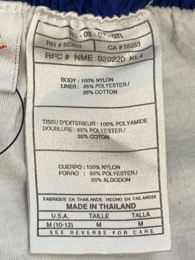 商品画像：90s/タイ製/ナイロンパンツ/M/ナイロン/ネイビー 5