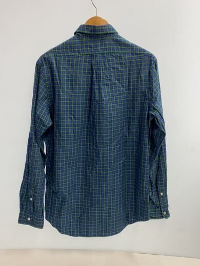 商品画像：90s/香港製/BDシャツ/長袖シャツ/M/コットン/マルチカラー/チェック 2