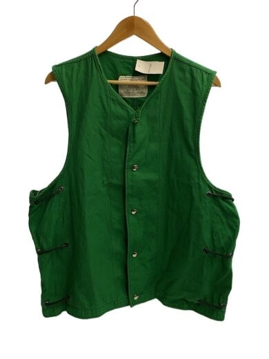 商品画像：Ground Crewmans Vest/80s/ベスト/34/コットン/GRN/8415-00-817-0610 1