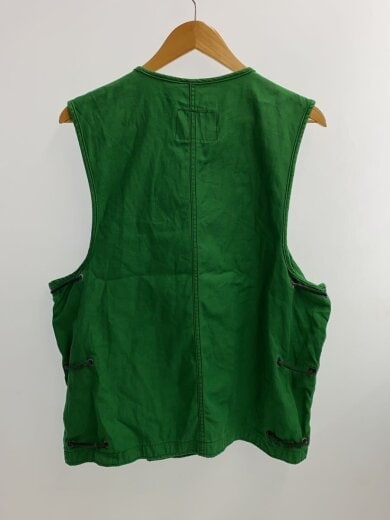 商品画像：Ground Crewmans Vest/80s/ベスト/34/コットン/GRN/8415-00-817-0610 2