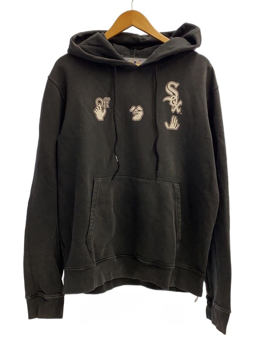 OFF-WHITE / パーカー/XL/コットン/BLK/OMBB034G21FLE004