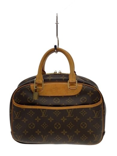 商品画像：1)トゥルーヴィル_モノグラム・キャンバス/PVC/BRW/総柄 1