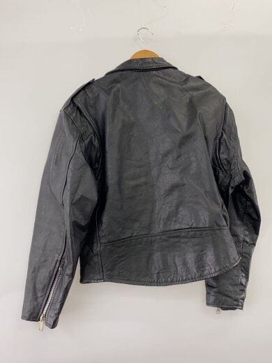 商品画像：ダブルライダースジャケット/44/レザー/BLK 2