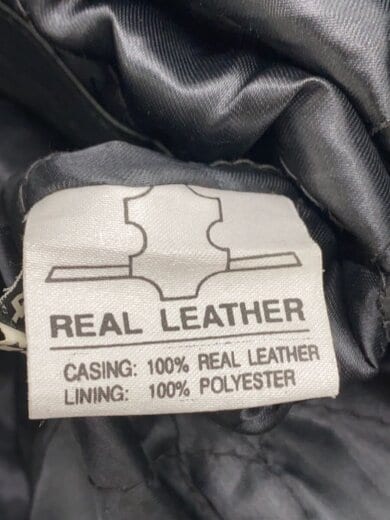 商品画像：ダブルライダースジャケット/44/レザー/BLK 4