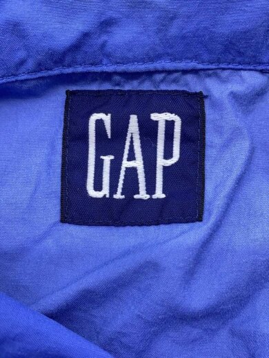 商品画像：90s/マレーシア製/ナイロンアノラックパーカー/XL/ナイロン/ブルー/ボーダー 3