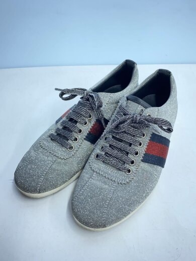 商品画像：ミケーレ期/シェリーライン/グリッタ-/スタッズ/ローカットスニーカー/37/SLV/419544// 2