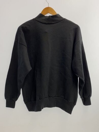 商品画像：SUNBELT/90s/USA製/モックネックブランクスウェット/one/コットン/ブラック/無地 2