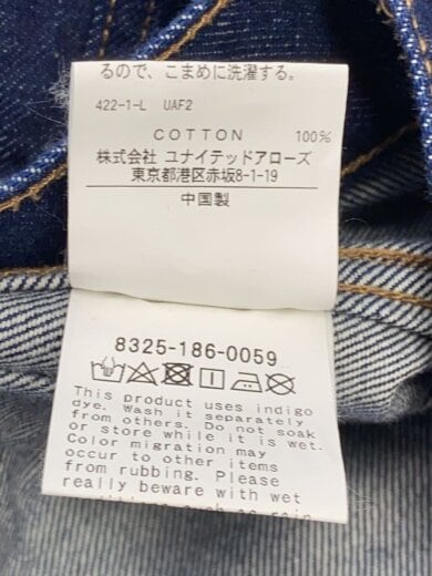 画像：MONKEY TIMEDENIM TRUCKER JACKET/Gジャン/L/コットン/IDG/8325-186-00595