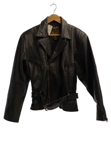 商品画像：ZULFL/ダブルライダースジャケット/S/レザー/BLK 1