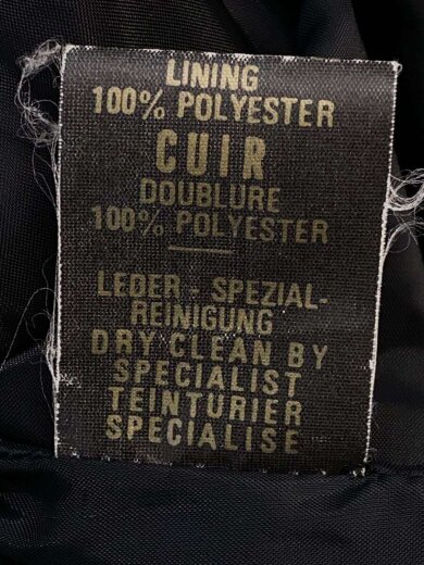 商品画像：ZULFL/ダブルライダースジャケット/S/レザー/BLK 5