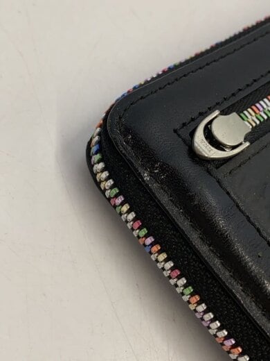 商品画像：長財布/PVC/BLK/メンズ 9