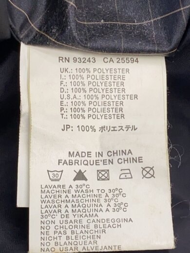 商品画像：ジャケット/S/ポリエステル/BLK/チェック 4