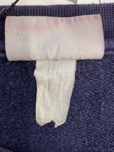 商品画像：CRU/USA製/スウェット/--/コットン/NVY/両面ロゴプリント 4