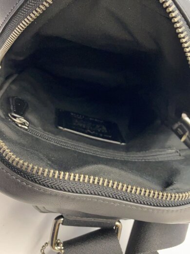 商品画像：ショルダーバッグ/レザー/BLK/無地/89934 6