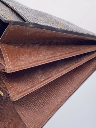 商品画像：2)ポシェット・ポルト・モネ・クレディ_モノグラム・キャンバス/PVC/BRW/レディース 8