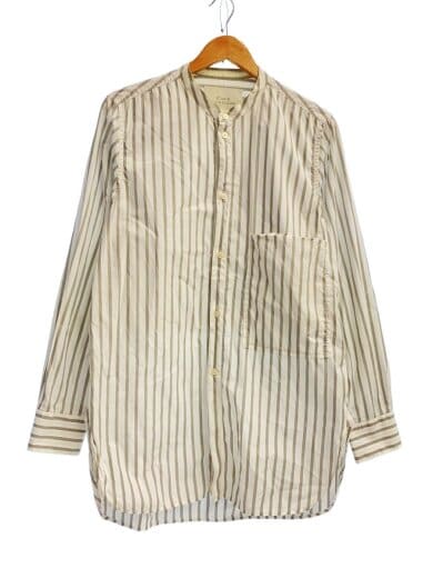 商品画像：長袖シャツ/M/コットン/WHT 1