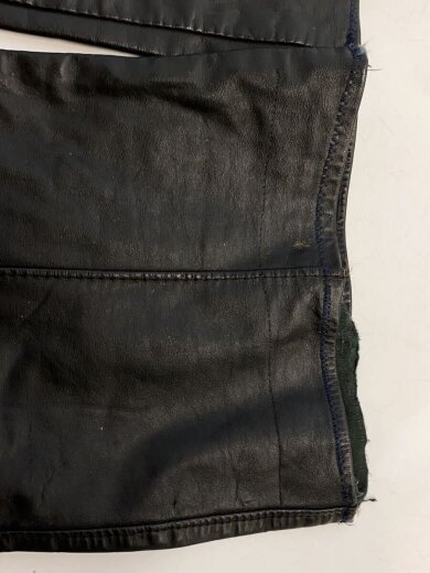 商品画像：70s～/TALONZIP/ストレートパンツ/--/レザー/BLK 8