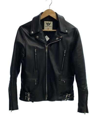 商品画像：ダブルライダースジャケット/36/レザー/BLK 1