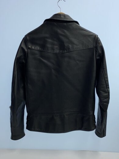 商品画像：ダブルライダースジャケット/36/レザー/BLK 2