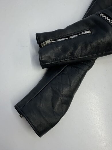 商品画像：ダブルライダースジャケット/36/レザー/BLK 5